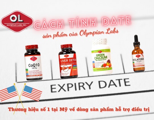 Olympian Labs và cách tính date sản phẩm đặc biệt tạo nên giá trị khác biệt cho thương hiệu