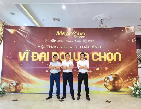 Olympian Labs đồng hành cùng hội thảo khu vực Thái Bình chủ đề "Vĩ đại do lựa chọn"