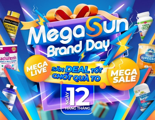 Hàng ngàn Deal Hot của Olympian Labs đã có mặt tại MegaSun Brand Day 12/7: Tham gia chốt đơn ngay nhé!