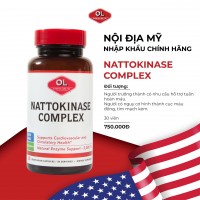 Nattokinase Complex - Hỗ trợ điều trị tai biến mạch máu não
