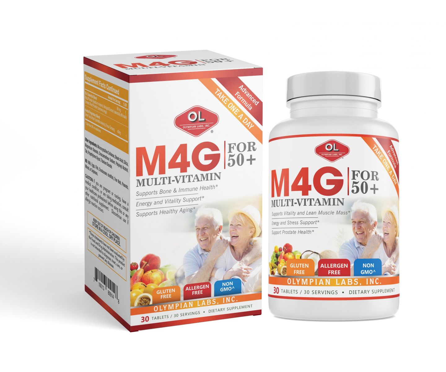 M4g Multi Vitamin For 50+ bổ sung vitamin cho người già