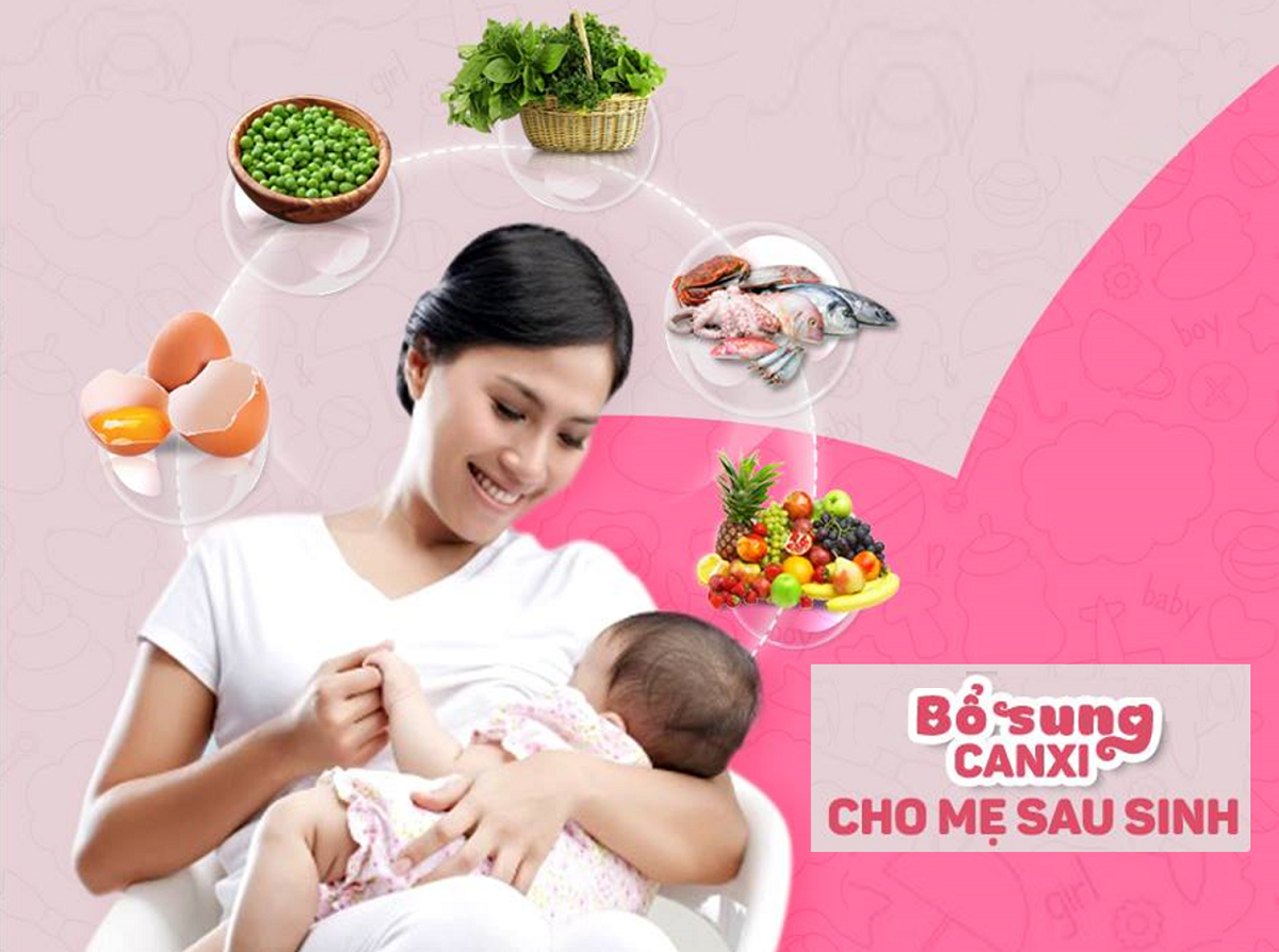 Vì sao cần bổ sung canxi cho bà bầu sau sinh?