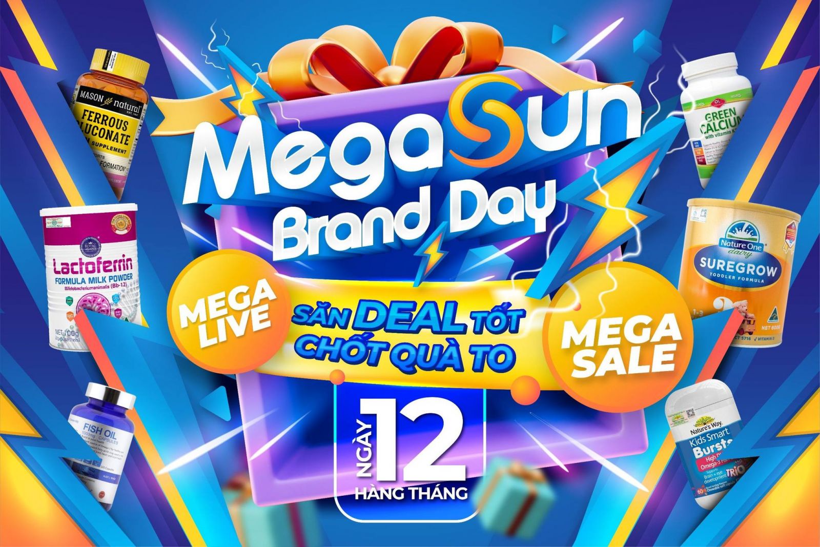 Hàng ngàn Deal Hot của Olympian Labs đã có mặt tại MegaSun Brand Day 12/7: Tham gia chốt đơn ngay nhé!