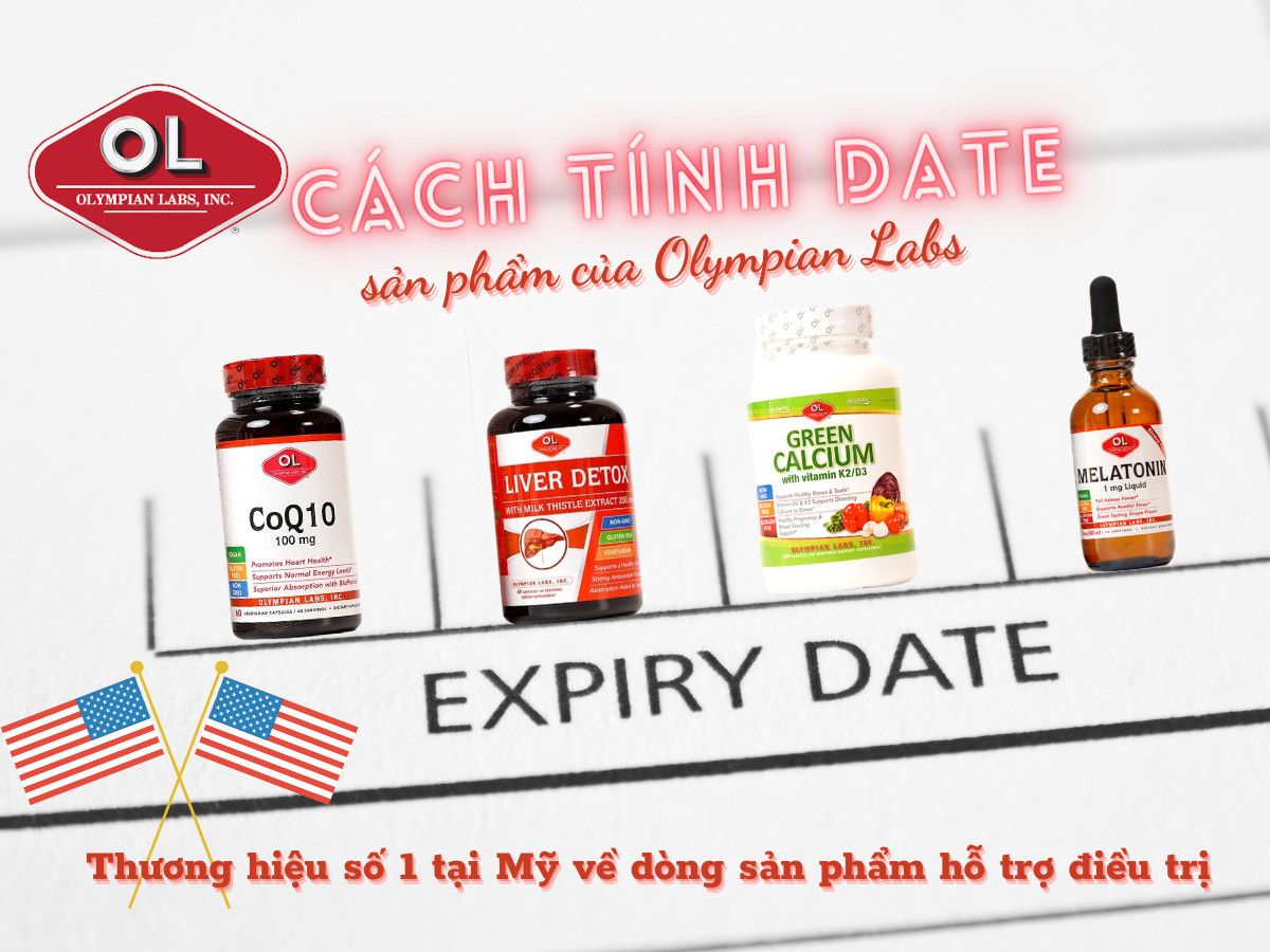 Olympian Labs và cách tính date sản phẩm đặc biệt tạo nên giá trị khác biệt cho thương hiệu